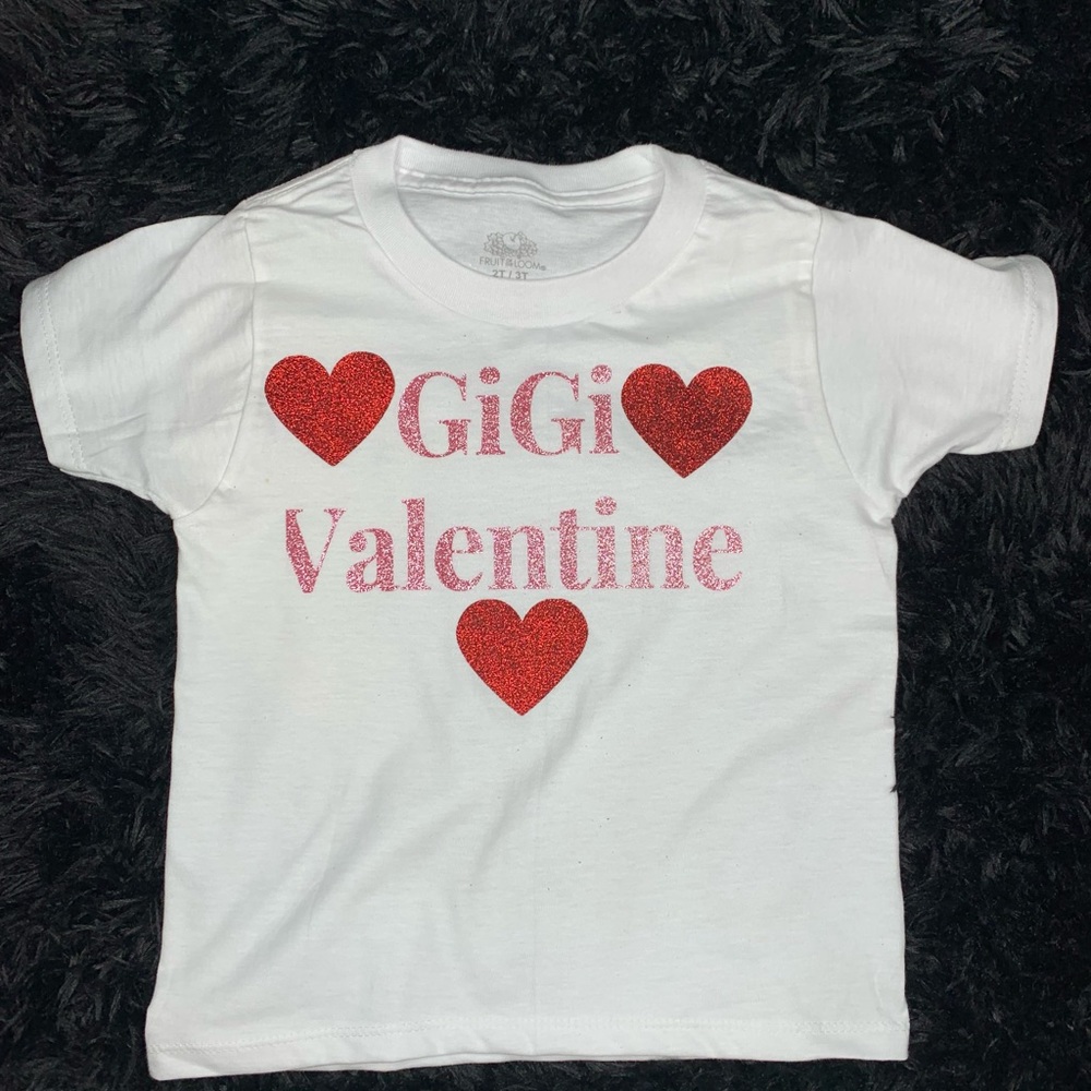 Toddler Valentine shirt